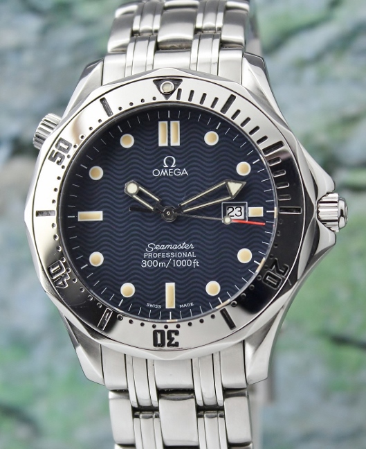 (image for) AN OMEGA JUMBO SIZE 42MM STAINLESS STEEL SEAMASTER